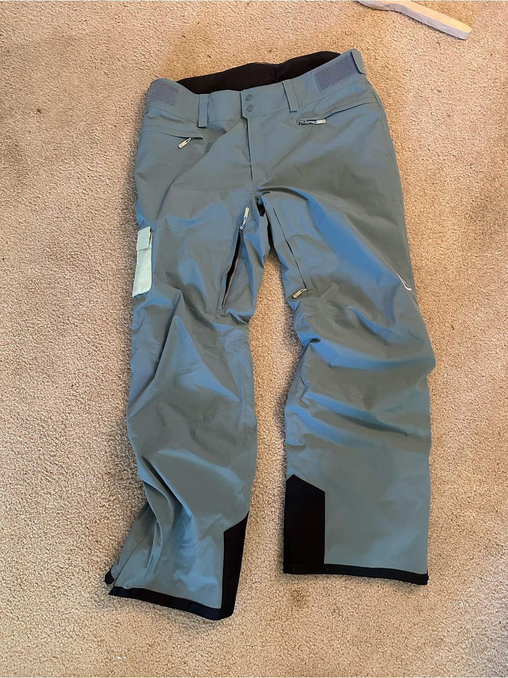 Backcountry Last Chair Stretch Insulated Snow Pant - Goblin Blue/Reseda